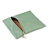 Imitation Leather Jewelry Storage Zipper Bags ABAG-G016-01D-4