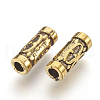 Tibetan Style Alloy Tube Beads GLF0843Y-NF-2