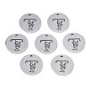 304 Stainless Steel Charms STAS-T059-26P-T-1