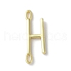 Rack Plating Brass Connector Charms KK-P245-07G-H-1