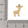 Christmas Theme Ion Plating(IP) 304 Stainless Steel Enamel Pendants STAS-Z083-09G-02-3