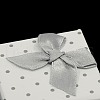 Polka Dot Cardboard Ring Boxes CON-D002-2