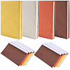 CRASPIRE 8 Sheets 4 Colors Linen Book Covers DIY-CP0010-67A-1