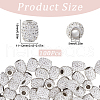 SOFPLATE 100Pcs Handmade Polymer Clay Rhinestone European Beads CPDL-SP0001-01-2