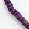 Electroplate Non-magnetic Synthetic Hematite Beads Strands G-J208G-08-1