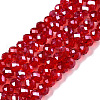 Electroplate Glass Beads Strands EGLA-A044-T3mm-A01-1