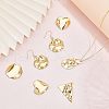 CHGCRAFT 30Pcs 5 Style304 Stainless Steel Pendant STAS-CA0001-69G-4