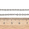 Non-Tarnish Unisex Classic Plain 304 Stainless Steel Mens Womens Necklaces X-STAS-H325-P-3