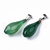 Natural Agate Pendants G-S359-190-2