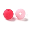 Rubberized Style Imitated Silicone Acrylic Beads X1-MACR-D029-01N-2