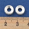 Brass Cubic Zirconia Spacer Beads KK-L215-004C-S04-2