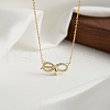 925 Sterling Silver Cable Chain Necklaces STER-P065-15G-2