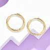 Ion Plating(IP) 304 Stainless Steel Huggie Hoop Earrings EJEW-F111A-19mm-G-1