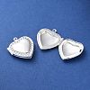 Rack Plating Brass Locket Pendants KK-F090-02S-3