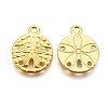 Tibetan Style Alloy Pendants X-TIBEP-GC017-G-NR-2