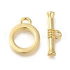 Brass Toggle Clasps KK-H480-03G-1