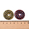 Handmade Millefiori Glass Beads LAMP-A155-01C-3