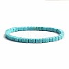 Turquoise Bracelet with Elastic Rope Bracelet DZ7554-28-1