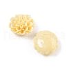 Synthetic Coral 3D Flower Rose Beads CORA-L046-D01-2