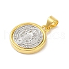 Rack Plating Brass Pendants KK-S380-31G-B-2