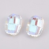 K9 Glass Rhinestone Pendants GLAA-K034-F02-A-1