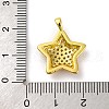 Brass Pendants with Cubic Zirconia KK-D536-09G-03-3
