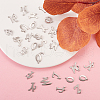 304 Stainless Steel Letter Pendants STAS-CJ0001-42-5