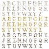Olycraft 78Pcs 3 colors Alloy Cabochons MRMJ-OC0002-56-1