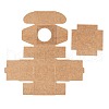 Rectangle Foldable Creative Kraft Paper Gift Box CON-B002-06A-02-3