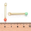 Brass Enamel Pendants KK-S362-032-NR-3