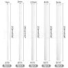 Olycraft 5Set ABS Plastic Round Tube KY-OC0001-08-2