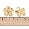 304 Stainless Steel Stud Earrings EJEW-D306-02G-3