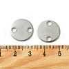 Non-Tarnish 304 Stainless Steel Connector Charms STAS-Q321-03P-3