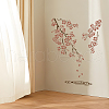 MAYJOYDIY US 1Pc Cherry Blossom Theme PET Hollow Out Drawing Painting Stencils DIY-MA0004-04-5