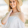 Braided Cotton Lace Ribbons SRIB-WH0011-152A-5
