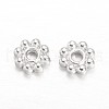Alloy Daisy Spacer Beads PALLOY-L166-31S-1