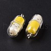 Translucent Plastic Pendants X-KY-L006-29B-4