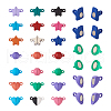 42 Sets 21 Styles Alloy Magnetic Clasps FIND-TA0001-95-3
