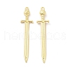 Rack Plating Alloy Big Pendants PALLOY-E025-04G-1