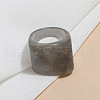 Rectangle Acrylic Finger Rings for Women WGE6404-05-2