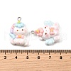 Opaque Resin Pendants CRES-D313-09P-3