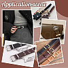 Unicraftale 10Pcs Alloy Waist Belt Keeper Rings FIND-UN0002-98KCG-6