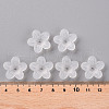 Frosted Acrylic Bead Caps MACR-S371-08A-701-4
