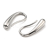 Non-Tarnish 304 Stainless Steel Dangle Earrings STAS-G310-03P-2