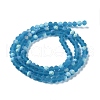 Transparent Glass Beads Strands EGLA-A034-T4mm-MB27-3