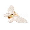 Gradient Color Resin Pendants RESI-Q012-03E-2