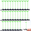 CRASPIRE Bean Sprout Plastic Alligator Hair Clips PHAR-CP0001-20-1
