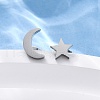 Tarnish Resistant 304 Stainless Steel Stud Earrings X-EJEW-F227-18P-4