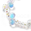 Glass & Iron Beads Mobile Straps AJEW-H153-03B-02-2