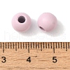 Spray Painted 202 Stainless Steel Beads STAS-Q321-02B-F-2